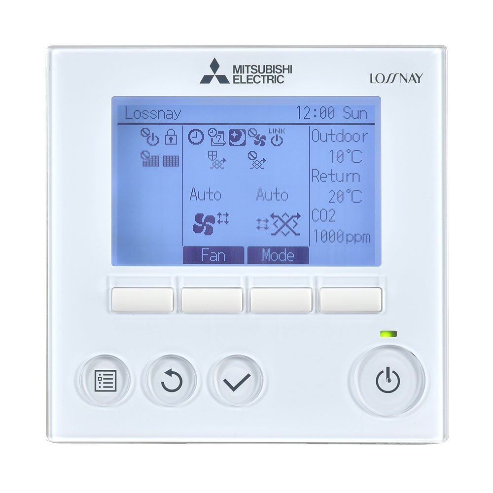 Sieninis valdymo valdiklis MITSUBISHI ELECTRIC PZ-62DR-E rekuperatoriams